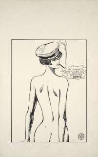 Crepax Guido (1933-2003) | VALENTINA Â« ANTHROPOLOGY Â» | Artcurial