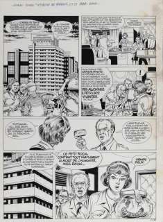 Paape | Johnny Congo, planche n°21 à l’encre de Chine… | Millon