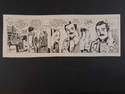 Altuna, Horacio / Trillo, Carlos - 1 Original page - El Loco Chàvez | Catawiki