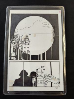 Magnus - 1 Original page - Necron - n. 3 "I Mostri Meccanici" | Catawiki