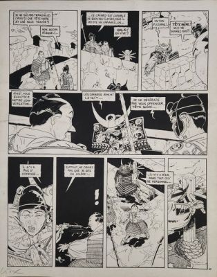Thierry Gioux - 1 Original colour drawing - Le vent des dieux - T08 Ti Fun | Catawiki