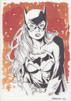 Caracuzzo, Giancarlo - 1 Original colour drawing - Batgirl - 2026 | Catawiki