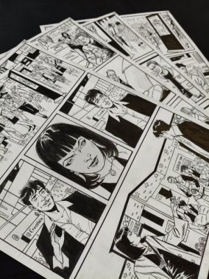 Montanari, Giuseppe - 4 Original page - Dylan Dog - GDO | Catawiki