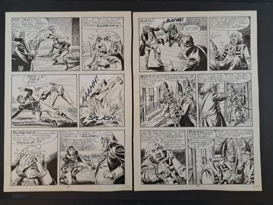 EsseGesse - 2 Original page - Il Comandante Mark: Il Messaggio Segreto | Catawiki