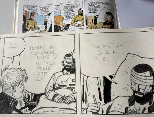 Pratt, Hugo - 1 Original page - Corto Maltese - La Jeunesse de Corto Maltese - 1981