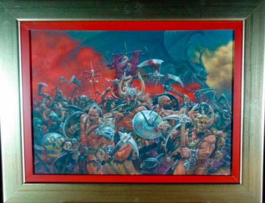Adrian Smith - Illustration originale - Warhammer