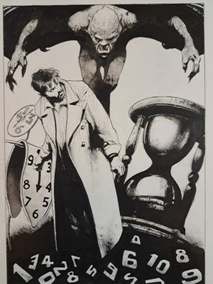 Roi, Corrado - 1 Original drawing - Dylan Dog: La Clessidra di Pietra | Catawiki