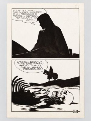Magnus (Roberto Raviola) - 1 Original page - Satanik - n. 52 "La Dimensione del Terrore" - 1967 | Catawiki