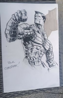Josselin Billard - 1 Original drawing - Colossus - Magnifique Peinture | Catawiki