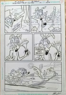 Mike DeCarlo - 1 Original page - Looney Tunes | Catawiki