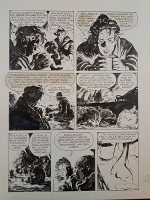 Berardi / Milazzo - 1 Original page - Ken Parker Magazine - n. 1 - Silenzio Bianco - 1992 | Catawiki