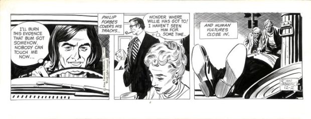 Prentice John - 1 Bande dessinée originale - Rip Kirby 12-2-1972 | Catawiki