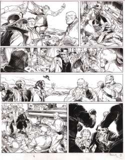 1 - Planche originale 28 de BOUNCER Tome 2 La pitié des bourreaux