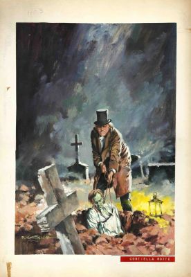 Rafael Cortiella | Original horror cover – Horror #9 – Cortiella | Origin Of Comics
