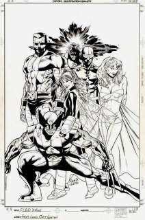 Greg Land, Jay Leisten - X-Men Free Comic Book Day Cover & Giant Poster Art!