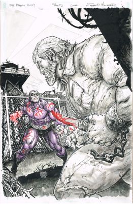 Freddie E. Williams II - Phantom vs The Singh Brotherhood(One-Shot, Issue 01 Cover)Madcave Studios11×17