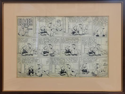 Winner, Doc - ELMER SUNDAY Sunday Strip | ComicConnect