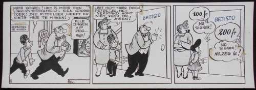 Sleen, Marc | Original strip  - Nero  - De Daverende Pitteleer  - (1959) | Catawiki