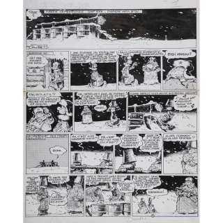 Dimitri (Guy Mouminoux Dit) (Né En 1927) | Le Goulag - Tome 1 Encre de Chine sur papier pour la planche 1 du tome 1 de cet album... | Tajan