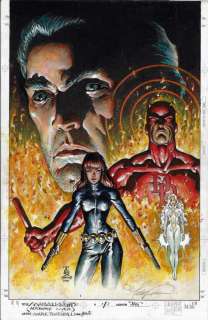 Jimmy Palmiotti, Mark Texeira - Marvel Knights 1 Cover - Sold on Dueling Dealers 4/3