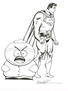 Brent Anderson | Superman/Cartman Brave & Bold Team-Up | Brent Anderson