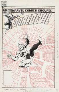Frank Miller - Daredevil 186 Cover