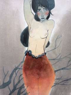 Corboz, Yannick | original drawing published as large format  - "l’ingénue" | Catawiki