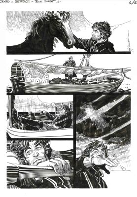 Joan Mundet | Original art page – Dago (1-2) – Mundet | Origin Of Comics