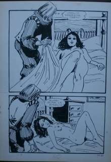 Manara, Milo | original page  - Jolanda de Almaviva 37  - Colpi di pugnale  - [1970s] | Catawiki