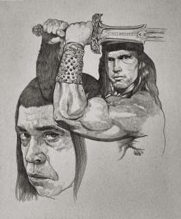 Roby Amor | 2023 CONAN THE BARBARIAN ART  | Tri-State Original Art