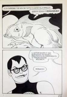 Magnus | Original plate Necron no. 8 page 33 (1981) | Catawiki