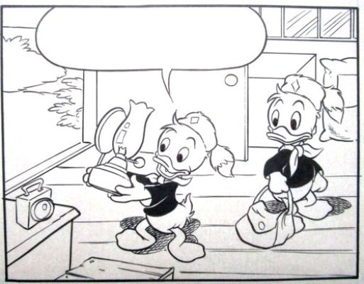 1980s UNCLE SCROOGE WALT DISNEY PRODUCTION cel COMIC STRIP ART DRAWING camping | eBay US (Buy It Now)