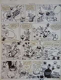 Brugman, Gideon - Originele pagina (p.24)  - Ambrosius  - De Gefleste Geesten + Luxe album & Ex-libris  - hc met linnen rug  - (1969/2017)