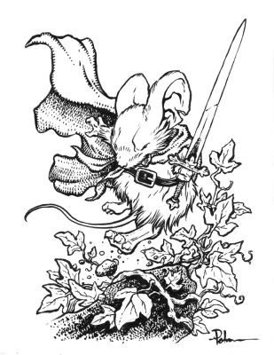 David Petersen | Baltimore Comic Con Brush Pen Commission Pre-Order | David Petersen