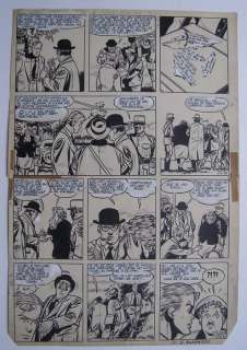 Paape, Eddy | Originele pagina Jan Kordaat  - Het geheim van de Donkerburcht  - (1952) | Catawiki