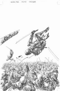 Continue shopping - Alan Quah Original Art Ninja-K #6 Cover