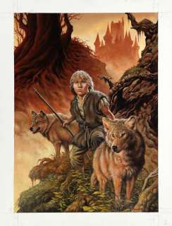 Swolfs | Légende, illustration à l’acrylique pour la… | AZ auction