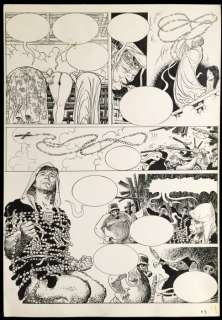 Manara, Milo | Planche originale (n° 63)  - Le Singe (1976) | Catawiki