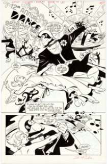 Steve Rude and Gary Martin Nexus: Nightmare in Blue #3 Splash Page 1 Original Art (Dark Horse, 1997) | Heritage