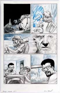 Eric Powell 9-11 #1 Complete 3-Page Story Original Art (Dark Horse, 2002). After the tragic and horrific events - | Heritage