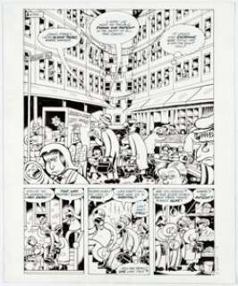 Peter Bagge Woman Rebel: The Margaret Sanger Story Pages 13-15 Original Art Group of 3 (Drawn & Quarterly, - | Heritage