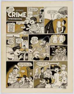 Jay Lynch Bijou Funnies #5 Complete 1-Page Story Original Art (Kitchen Sink Press, 1970). Lynch (1945-2017) - | Heritage