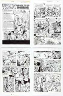 Don Lomax Vietnam Journal Vol 8: Brain Dead Horror Complete 20-Page Story Original Art (Caliber, 2011). Don - | Heritage