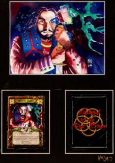 Ken Meyer, Jr. Legend of the Five Rings Card Morito Tokei Illustration Original Art (Alderac Entertainment -