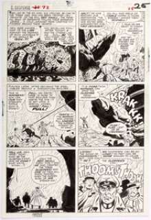 Jack Kirby and George Tuska Tales of Suspense #72 Page 6 Original Art (Marvel, 1965). | Heritage