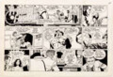 Jorge Longaron Friday Foster Sunday Comic Strip Original Art dated 7-16-72 (Chicago Tribune, 1972). Blackhawk - | Heritage