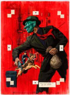 George Wilson (attributed) Duke of the K-9 Patrol #1 Cover Painting Original Art (Gold Key, 1963). This vibrant - | Heritage