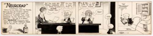 Walter Hoban Jerry on the Job Daily Comic Strip dated 1-18-30 Original Art (International Feature Service, 1930).... | Heritage