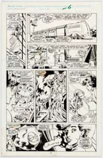 Alan Davis and Paul Neary Excalibur #14 Story Page 6 Original Art (Marvel Comics, 1989).... | Heritage