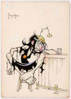 Frank Frazetta Li’l Abner-style Illustration Original Art (c. 1950s).... | Heritage